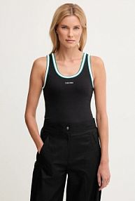 Top Calvin Klein Jeans  czarny damski LV047D200G