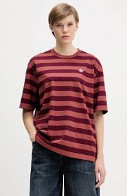 T-shirt adidas Originals  pomarańczowy damski KF2320