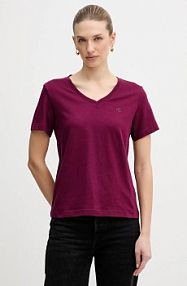 T-shirt Calvin Klein Jeans  fioletowy damski LV047B205G