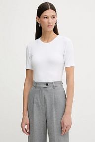 T-shirt Calvin Klein  biały damski LV044D246G