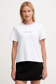 T-shirt Calvin Klein Jeans  biały damski LV047D213G