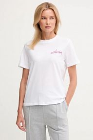 T-shirt Calvin Klein Jeans  biały damski LV047D882G
