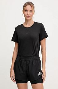 T-shirt adidas performance  czarny damski JM4479