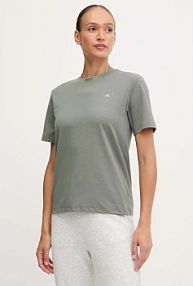 T-shirt adidas by stella mccartney  zielony damski JW4651