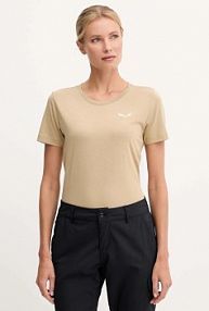 T-shirt Salewa  zielony damski 00.0000029199