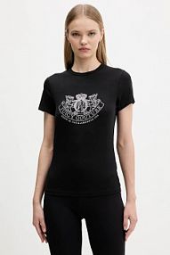 T-shirt Juicy Couture  czarny damski JCGTK225015