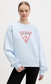 Bluza przez głowę Guess Jeans  niebieska W4YQ00.KC811