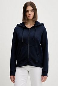 Bluza rozpinana Tommy Jeans  granatowa damska DW0DW19729