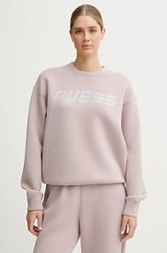 Bluza przez głowę Guess  różowa V4BQ15.K7UW2