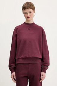 Bluza przez głowę HUGO  bordowy 50527463