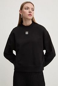 Bluza przez głowę HUGO  czarna 50527463