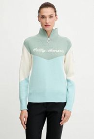 Sweter Helly Hansen  zielony damski 66029