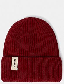 Czapka zimowa JOYINME  bordowy damska Warm.Thoughts