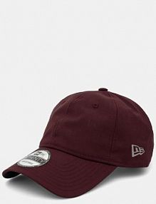 Czapka z daszkiem new era  bordowy damska 60565097