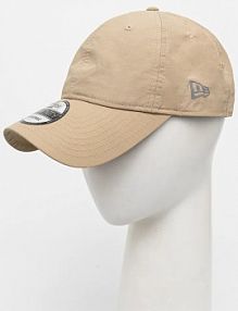 Czapka z daszkiem new era  beżowa damska 60565084