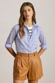 Koszula z długim rękawem Lauren Ralph Lauren  niebieska 200940254