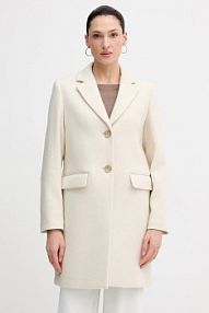 Płaszcz Sisley  beżowy damski 2JJYLN04N