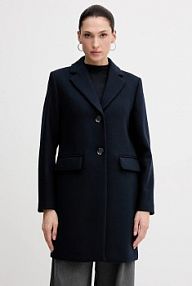 Płaszcz Sisley  granatowy damski 2JJYLN04N