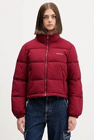 Kurtka Guess Jeans  bordowy damska W4BL20.WGII2