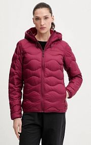 Kurtka puchowa Peak Performance  bordowy damska G79841