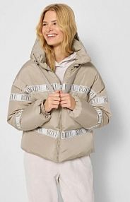 Kurtka puchowa BIZUU  beżowa damska TOKYO.BEZOWY.