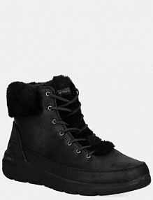 Botki Skechers  czarne damskie 144202