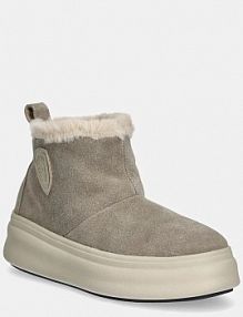 Śniegowce Blauer  szare damskie F4EMERY02.SUE