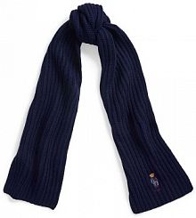 Szalik Polo Ralph Lauren  niebieski damski 455931877