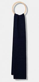 Szalik United Colors of Benetton  granatowy damski 1302U0723