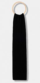 Szalik United Colors of Benetton  czarny damski 1302U0723