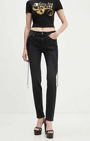 Jeansy Versace Jeans Couture  czarne damskie 77HAB501.DW06