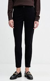 Spodnie eleganckie Sisley  czarne damskie 4AI655AH6