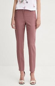 Spodnie eleganckie PS Paul Smith  różowe damskie W2R.N264.P310