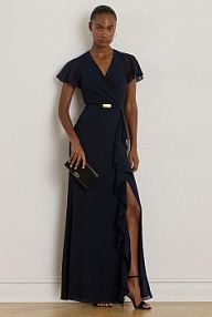 Sukienka Lauren Ralph Lauren  granatowa 253909447