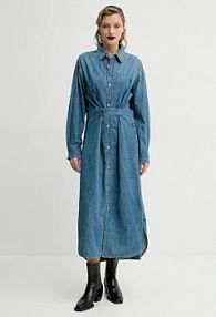 Sukienka jeansowa G-Star  niebieska D25183.D252