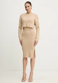 Sukienka Morgan  beżowa RMNATE