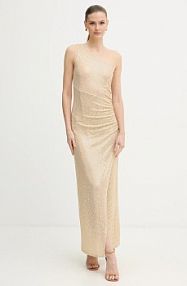 Sukienka Morgan  beżowa RSHOK