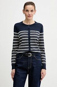 Kardigan Tommy Hilfiger  granatowy WW0WW42370