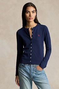 Longsleeve Polo Ralph Lauren  granatowy damski 211941175