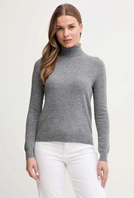 Sweter United Colors of Benetton  szary damski 1002D2348