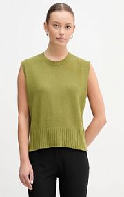 Kamizelka United Colors of Benetton  zielona damska 126WD10BA
