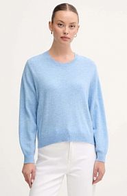 Sweter United Colors of Benetton  niebieski damski 1002D10BG