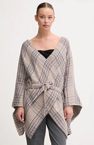 Ponczo United Colors of Benetton  beżowe 6HKYDU01E