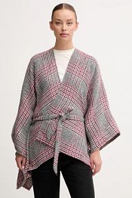 Ponczo United Colors of Benetton  szare 6HKYDU01E