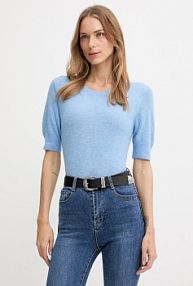 Sweter United Colors of Benetton  niebieski damski 1002D10D2