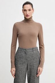 Sweter Sisley  brązowy damski 102HM2174