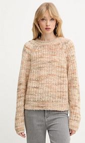 Sweter Boss Orange  beżowy damski 50527837