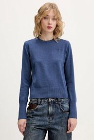 Sweter Guess Jeans  niebieski damski W4BR83.Z3HO2