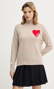 Sweter From Future  brązowy damski WPM00746