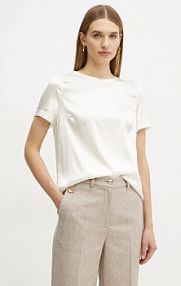 Bluzka Marciano by Guess  beżowa damska 4YGH07.7117A